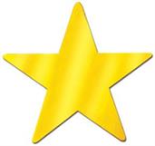 Foil Star Cutout