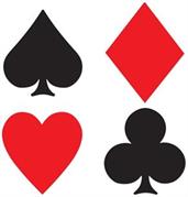 Card "Suit" Cutouts