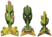 3-D Cactus Centerpieces
