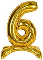 Self-Standing Balloon Number "6"