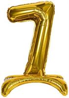 Self-Standing Balloon Number "7"