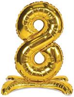 Self-Standing Balloon Number "8"