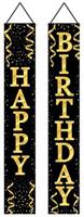 Happy Birthday Fabric Door Panel Set