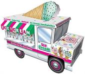 3-D Ice Cream Truck Centerpiece