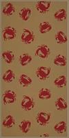 Crab Kraft Paper Table Roll