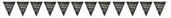 Metallic Congrats Grad Pennant Banner