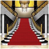 Red Carpet Grand Staircase Photo Prop