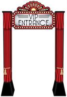 Red Carpet 3-D Archway Prop