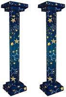 Starry Night 3-D Tall Column Props