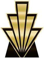 Great 20's Art Deco Stand-Ups
