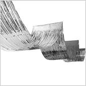 1-Ply Metallic Fringe Ceiling Curtain