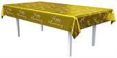 Metallic Happy Anniversary Tablecover