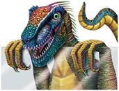 Dinosaur Car Cling