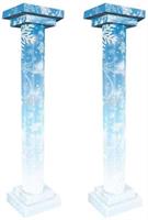 Winter Wonderland 3-D Tall Column Props