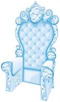 3-D Wntr Wndrlnd Ice Crystal Throne Prop