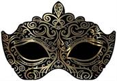 Masquerade Mask Stand-Up