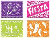 Plastic Fiesta Picado Style Placemats