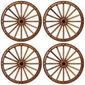 Wagon Wheel Cutouts