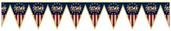 Semiquincentennial Pennant Banner