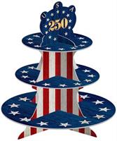 Semiquincentennial Cupcake Stand