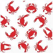 Crab Luncheon Napkins