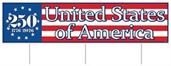 Plastic Jumbo Semiquin Yard Sign