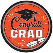 Congrats Grad Plates