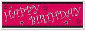 Happy Birthday Sign Banner