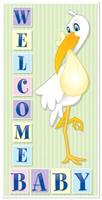 Welcome Baby Door Cover