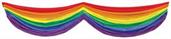 Rainbow Fabric Bunting