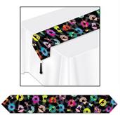 Printed Rock & Roll Table Runner