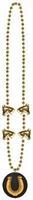 Beads w/Horseshoe Medallion