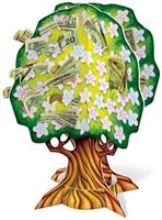 3-D Baby Shower Money Tree