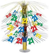 "21" Cascade Centerpiece