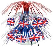 British Flag Mini Cascade Centerpiece