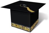 Grad Cap Card Box