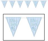 It's A Boy! Pennant Banner