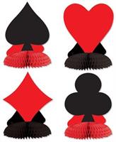 Card "Suit" Mini Centerpieces