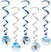 Ocean Bird Whirls
