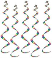 Printed Stripes Twirly Whirlys