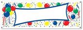 Balloons Sign Banner