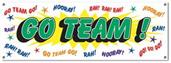 Go Team! Sign Banner