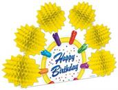 Happy Birthday Pop-Over Centerpiece