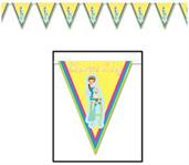 Showers Of Joy Pennant Banner
