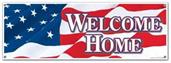 Welcome Home Sign Banner