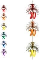 "70" Firework Stringer