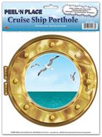 Cruise Ship Porthole Peel 'N Place