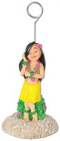 Hula Girl Photo/Balloon Holder