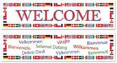 International Welcome Banners