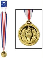 Gold Medal w/Ribbon